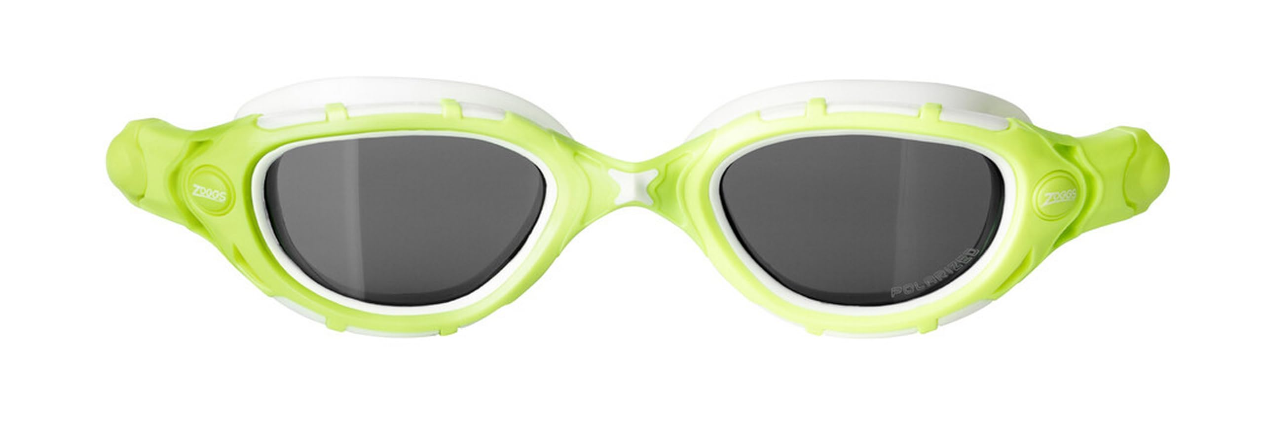 Zoggs Original Predator Flex Adult Swimming Goggles | Polarized Lens, Anti-Fog, UV Protection, Quick-Adjust Strap, Curved 180° Vision | Pool and Open Water