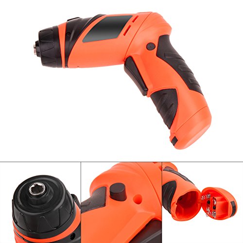 Jocestyle 6V Mini Screwdriver Electric Drill Battery Cordless Wireless