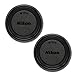 2-Pack Body Caps for Nikon replaces BF-1A