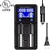 Universal Battery Charger EASTSHINE S2 LCD Display Speedy Smart Charger for Rechargeable Batteries Ni-MH Ni-Cd AA AAA Li-ion LiFePO4 IMR 10440 14500 16340 18650 RCR123 26650 18500 17670 & Car Adapter primary