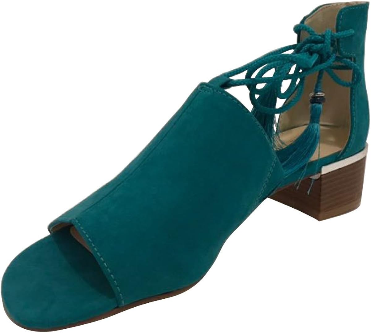 nine west teal shoes