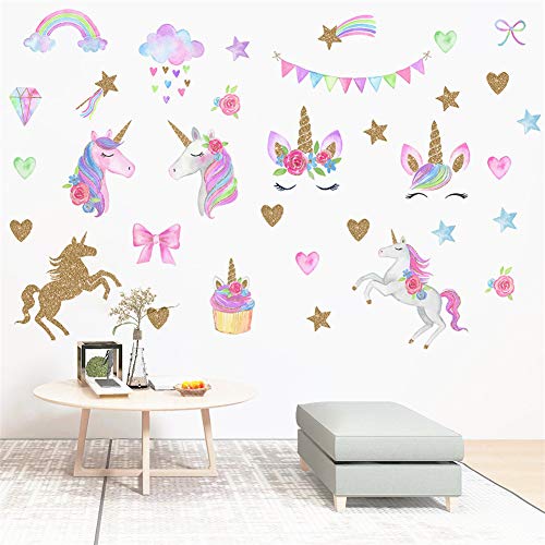rainbow nursery wall stickers