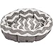 Precision Pet by Petmate SnooZZy Zig Zag Shearling Round Pet Bed for Comfort and Support – 42701thumb 4