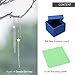 Aifeer Threader Earrings 925 Sterling Silver Long Tassel String Star Drop Dangle Earrings