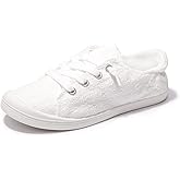 Women's Slip On Canvas Sneaker Low Top Casual Walking Shoes Classic Comfort Flat Fashion Sneakers