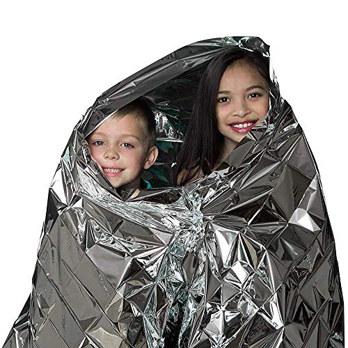 Urgence Survie Couvertures 5pcs Bivouac Sac Réfléchissant Thermique Sécurité Pour Voiture Tactique Gear, Extérieur…