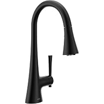 Amazon.com: Moen Kurv Matte Black 3-in-1 Water Filtration Pull ...