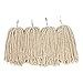 YEBO 4 Packs 8 Inches Blonde Spring Twist Hair 613 Spring Twists Crochet Braiding Hair Ombre Colors Synthetic Hair Extensions 30 Strands/Pack, 110g/Pack(#613,8 Inch)