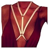 Bra Lingerie,START Womens Harness Bra Elastic Hollow Out Bra Bustier (US=6, Black)