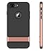 JETech Case for iPhone 7 Plus, Microfiber and Self Stand, Rose