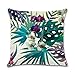 CoolDream Home Decor Sofa Cotton Linen Pelicans Throw Pillow Cover