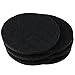 Resinta 6 Pack Thickening Compost Bin Filters Activated Carbon Filters for Kitchen Compost Bin Filters Replacement, 10 mm Thickness, 6.25 inch