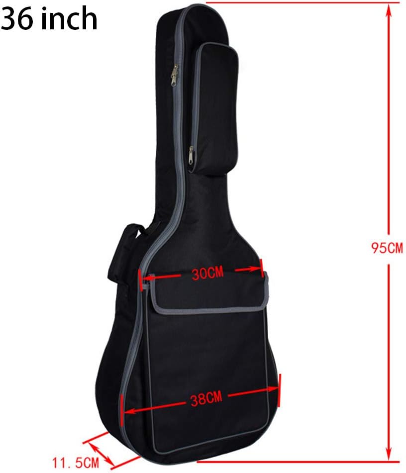 chitarra con custodia in schiuma