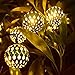 IREALIST Solar String Lights,Globe 20LED Sring Lights,Lanterns Tree Ornament for Outdoor, Gardens, Homes, Wedding, Waterproof
