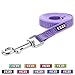 Pawtitas Pet / Puppy 6 - feet Reflective Dog Leash Extra Small / Small 5/8 inch Purple Orchid Matching Collar and Harness sold separately.