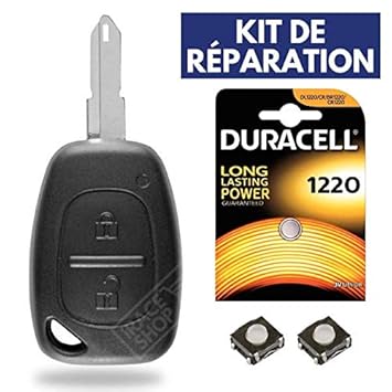 iRace Keys® - Carcasa para Llave de Renault Kangoo Trafic Master + ...