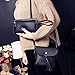 Crossbody Four Set Leather,Clearance! AgrinTol Women Women Fashion Handbag Shoulder Bags Tote Bag Wallet (Black)