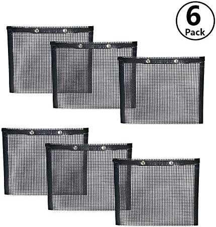 BBQ Grill Mesh Bag,Non-Stick BBQ Baked Bag Grilling Baking Reusable and Easy to Clean Non-Stick Mesh Grilling Bag
