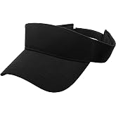 Sun Visor Hat Plain Cotton Adjustable Summer Golf Cap Men Women
