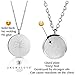 1 Rose Gold Essential Oil Diffuser Necklace - Aromatherapy Jewelry - Hypoallergenic 316L Surgical Grade Stainless Steel, 20.8” Chain + 9 Washable Insert Pads + Charms