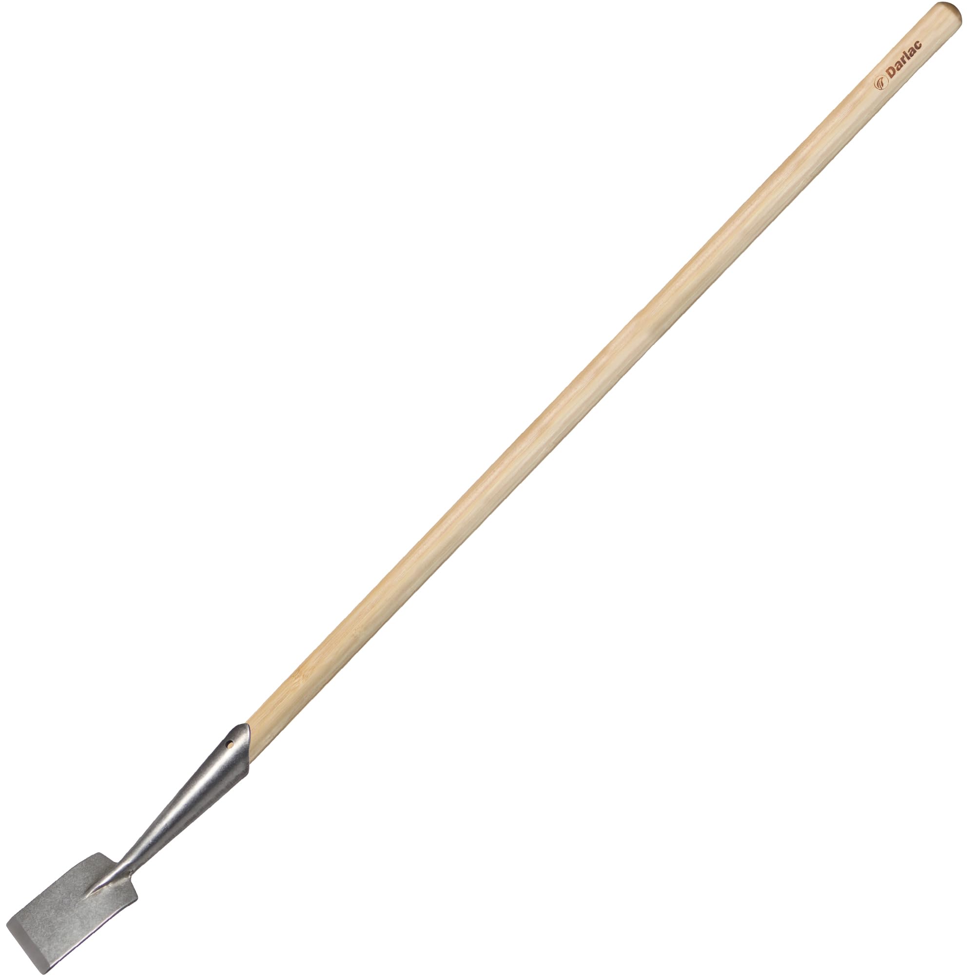 Darlac Garden Spade Hoe - Long Handle Garden Hoe with Narrow Spade Head – Ideal for Weeding Crowded Flowers and Vegetable Beds
