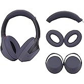 Adhiper Silicone Sweat Case Cover for Sony WH-1000XM4, WH-1000XM3 Headphones,Embody Headphone Case Covers for Earpads/Headband/Shell, Sweatproof Soft Silicone Accessories(Blue)