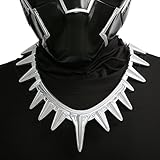 Black Panther Necklace Pendant Accessories Men Costume Cosplay Props M
