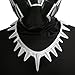Black Panther Necklace Pendant Accessories Men Costume Cosplay Props M