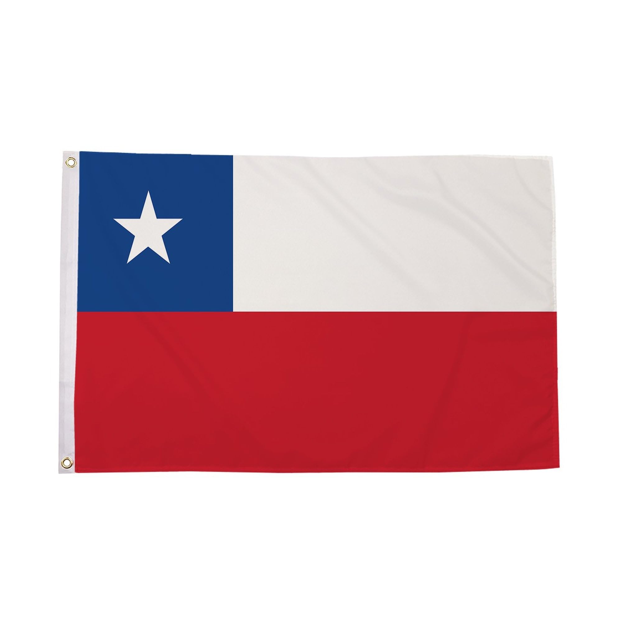 Flagtex Chile Flag Large 8ft x 5ft (240cm x 150cm) - Giant Chilean National Banner Weather Resistant Polyester for Outdoor Display Events Venues Stadiums Celebrations