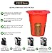 Fill N Save 2 Pack Reusable Carafe K-Cups. 24K Gold Reusable coffee filter for the Keurig 2.0, K200, K300, K400, K500 Series of Machines. Refillable K Carafe Pods (Carafe)