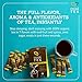 Cusa Tea & Coffee | Premium Instant English Breakfast Tea With Real Fruit & Spices | Organic Leaves Drink Mix Packets | Hot or Iced Tea (30 Single Servings)