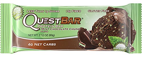 image for Quest Nutrition Protein Bar Mint Chocolate Chunk. Low Carb Meal Replac