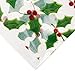 amscan Holly Christmas Multicolored Cookie Tray Bags, 6 Ct. | Party Supply, Clear, 18