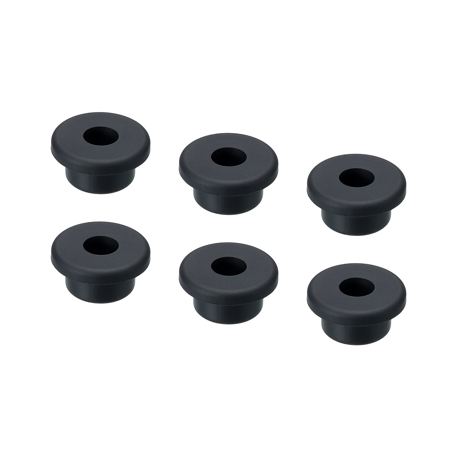 MECCANIXITY 6Pcs T Shape Rubber Grommet Mount Dia