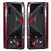 Brock Replacement Driver and Passenger Taillights Tail Lamps Compatible with 1980-1986 F150 F250 F350 Styleside Pickup Truck Bronco E4TZ13405B E4TZ13404B