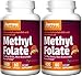 Jarrow Formulas Methyl Folate 5-MTHF 60 Capsules Pack of 2