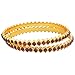 Fashionatelier Multi Color Full bharatanatyam Jewellery Dance Set (10 Items)