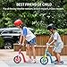 MACWHEEL Kids Scooter, Convertible 4-in-1 Ride-On Balance Trike & Training Bike, Kick Scooter for Kids Ages 2-5 (MK2)