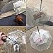 Enjoying Dog Umbrella for Small Dogs, Clear Dog Umbrella Leash, Rainproof Waterproof, Doggy Walking Umbrella with Metal Chain, Pet Outdoor Rain Gear