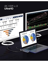 USB C Hub 8 en 1 para MacBook