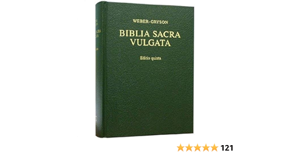 Biblia Sacra Vulgata Vulgate Holy Bible In Latin Institute For Nt Textual Resea Amazon Com Books