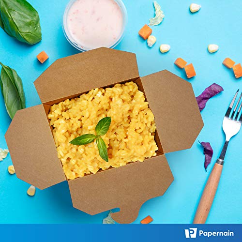 3 36+Count+Kraft+Papernain+Containers+Disposable