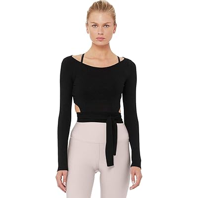 Buy Stylish Women's Barre Long Sleeve Top at Ubuy Kuwait