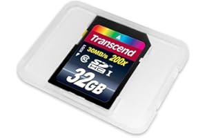 Transcend 32 GB Class 10 SDHC Flash Memory Card (TS32GSDHC10)