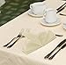 Utopia Kitchen Ivory Cloth Napkins [12 Pack, 18x18 Inch] Absorbent Cotton Blend Washable and Reusable for Dinner, Restaurant, Lunch, Wedding and Hotel