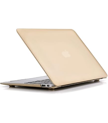 Amazon.com: UESWILL Luxury Gold Matte Hard Shell Case Cover