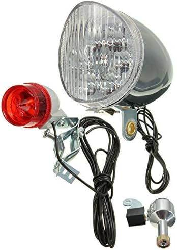 FATO. Motorized Bike Friction Power Generator Generation Dynamo Rear Tail Light Kit