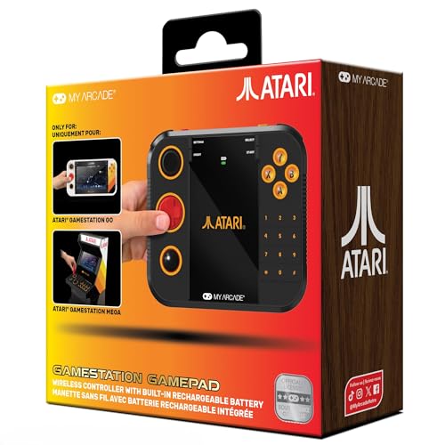 My Arcade Gamestation Retro Gamepad: Atari Wireless Controller for Gamestation…