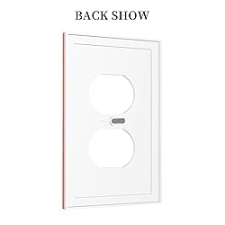 ShinyLuck Fire Alarm 1 Gang Electrical Duplex