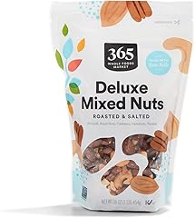 365 by Whole Foods Market, Roasted Salted Deluxe Mixed Nuts, 16 Ounce